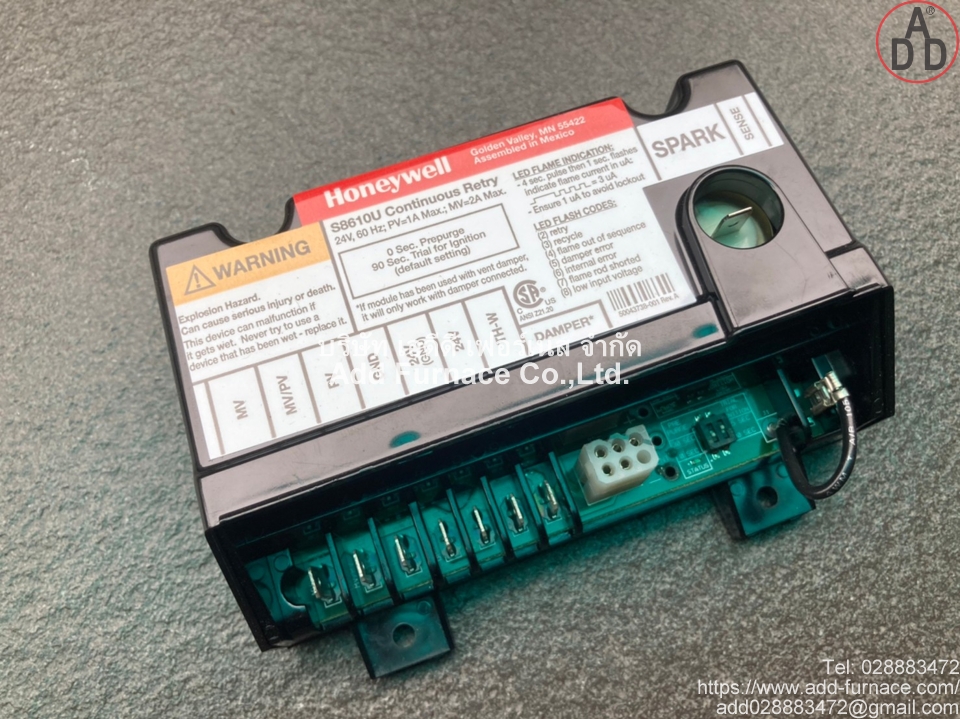 Honeywell S8610U Continuous Retry(2)